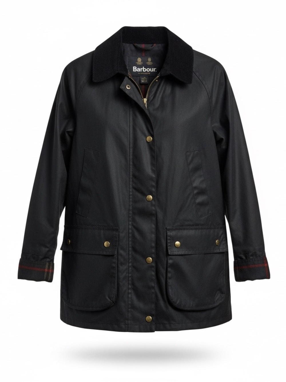 Barbour Classic Navy Waxed Jacket